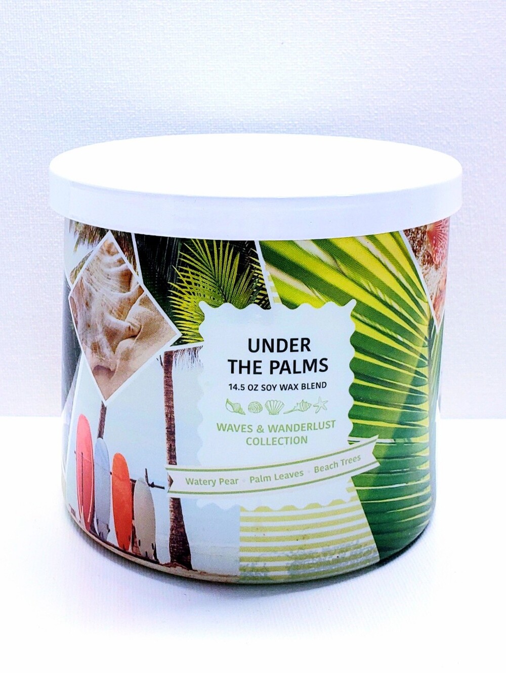 Goose Creek UNDER THE PALMS Large 3-Wick Scented Candle, 14.5 Oz